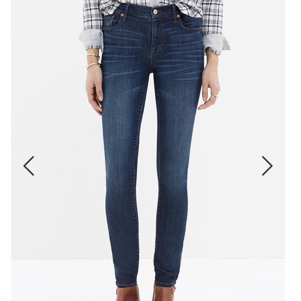 Madewell High Riser Skinny Jeans